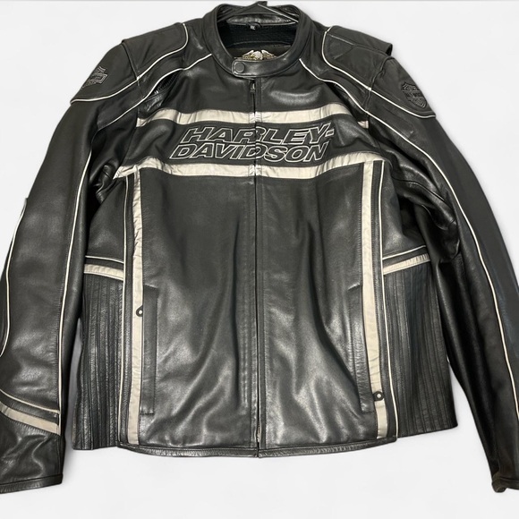 Harley-Davidson Other - VTG Harley Davidson leather convertible jacket